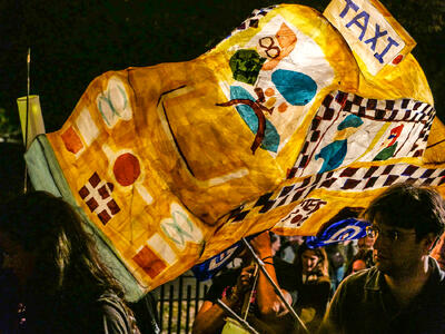 Recent Work-Morningside Lights, NYC Homemade Lantern Parade