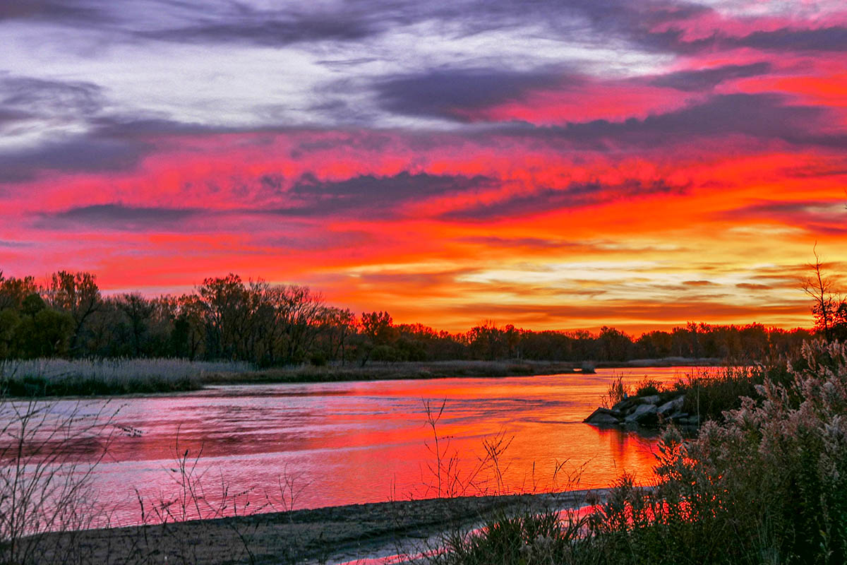 Platte River Sunrise